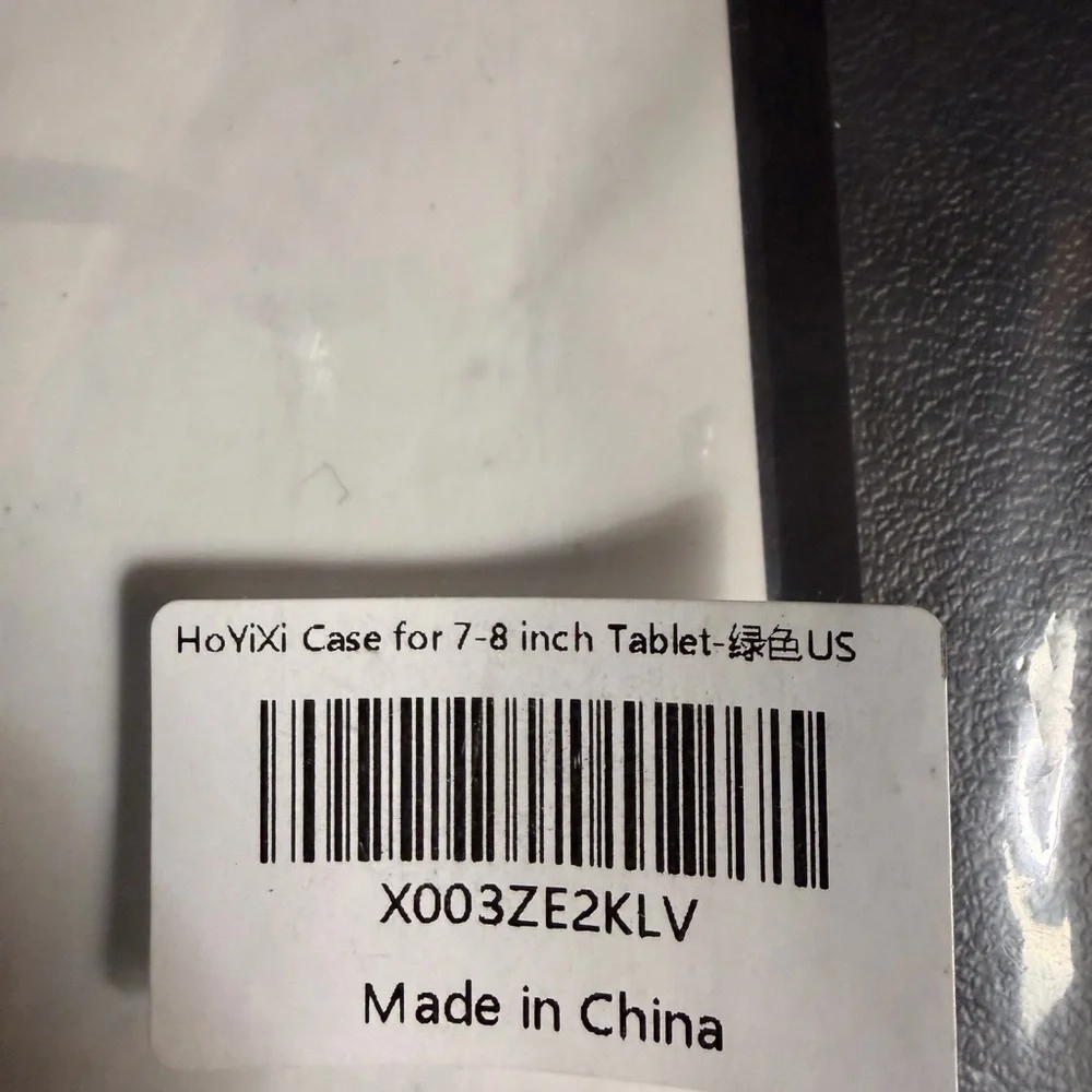 Green Tablet Case for 7-8 inch tablet